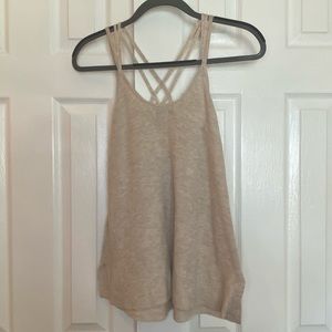 Crochet Cream Tank Top